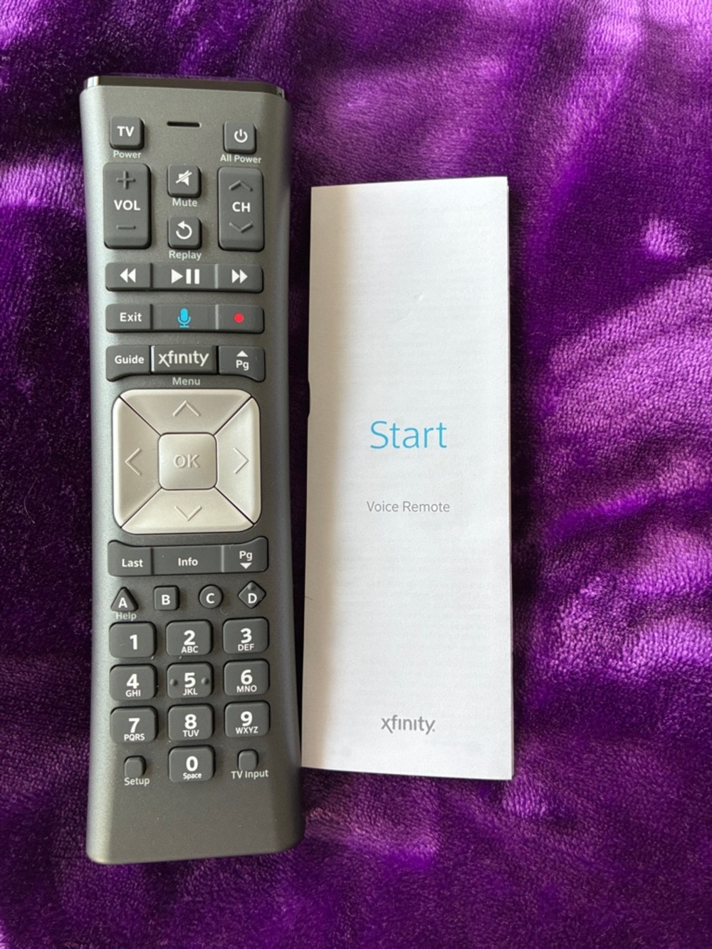 Xfinity Gray TV Remote Control - Replacement Remote - Picture 3 of 3